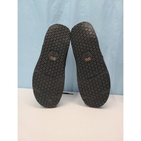 SAS Liberty Womens Size 11.5  Black Leather Comfort Slip Resistant Lace Up Shoes - Picture 5 of 8